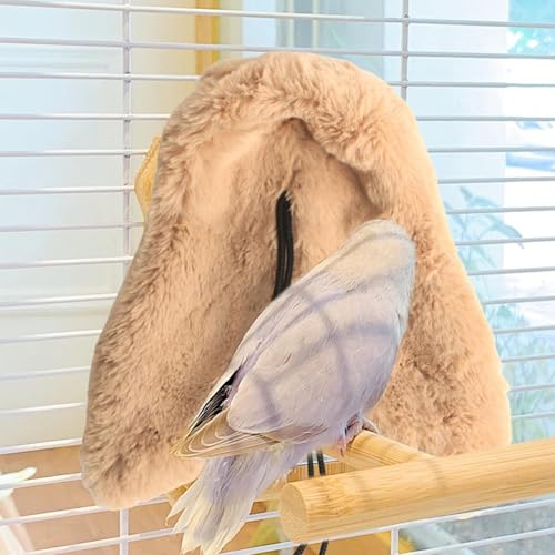Ninho de periquito, aquecedor de pássaros para gaiola-Aquecedor de pássaros quente para gaiola de pá
