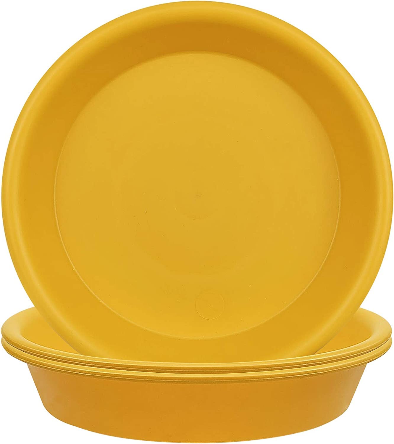 3 Pack Plant Saucer Heavy Duty Sturdy Drip Trays for Indoor and Outdoor (10 Inch, Yellow) (B0BPJTTG83) Amazon Price History, Amazon Price Tracker