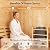 Aoxun Outdoor Barrel Sauna, 4-6 Person Tradition Wood Dry?Steam Sauna with Sauna Stone, 220V/6KW Electric Heater