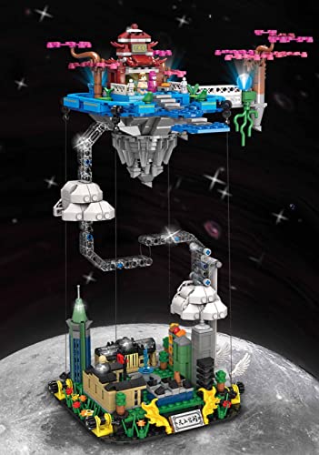 Mini Bausteine Set,1116 Teile Chinesische Antike Architektur Mini Konstruktionsspielzeug Modell, Geschenke Für Kinder… – Bild 6