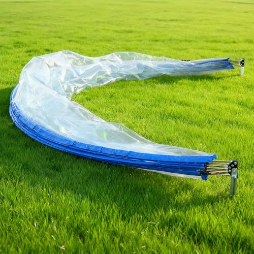 Cobertor retráctil para piscina con película de PVC y barras de fibra de vidrio miniatura 6