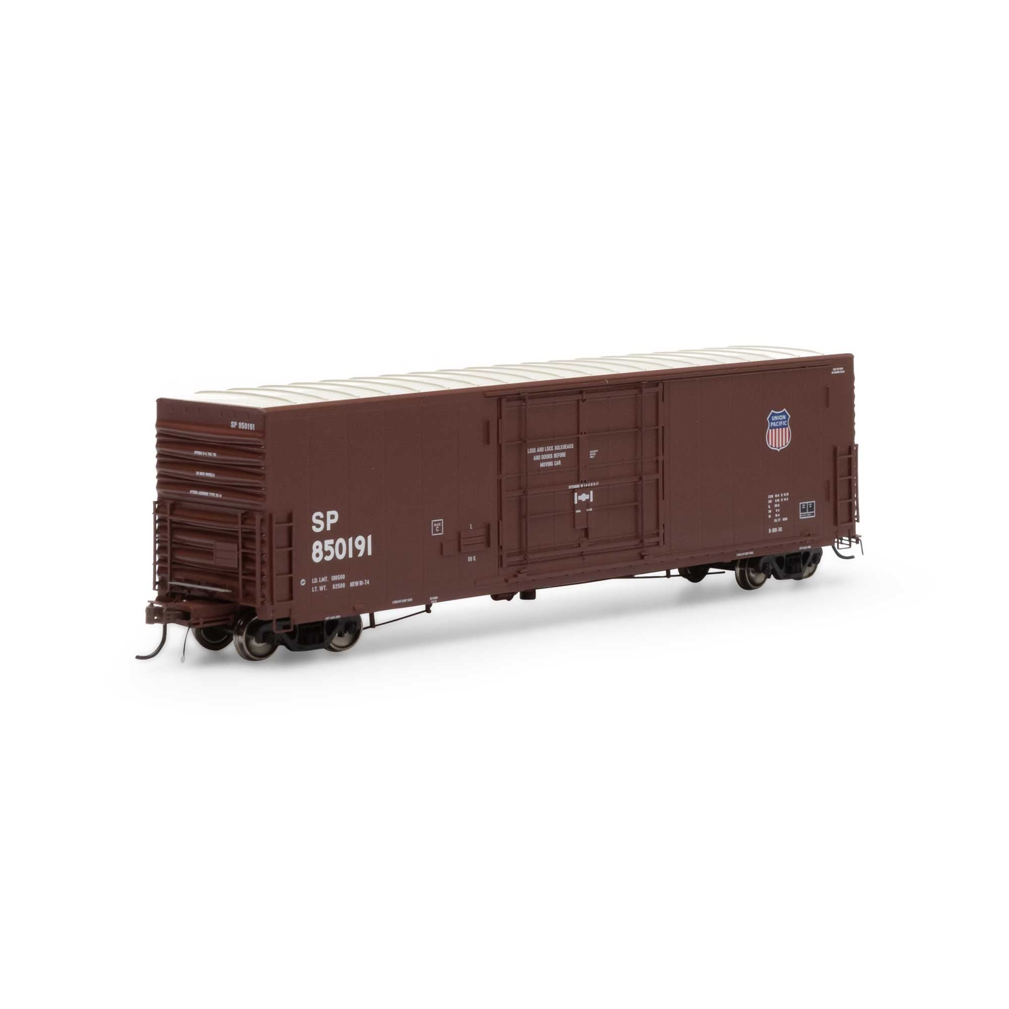 Athearn HO 50' PC&F SS Box with 14' Plug Door UP/SP #850191 ATHG26843 HO Rolling Stock