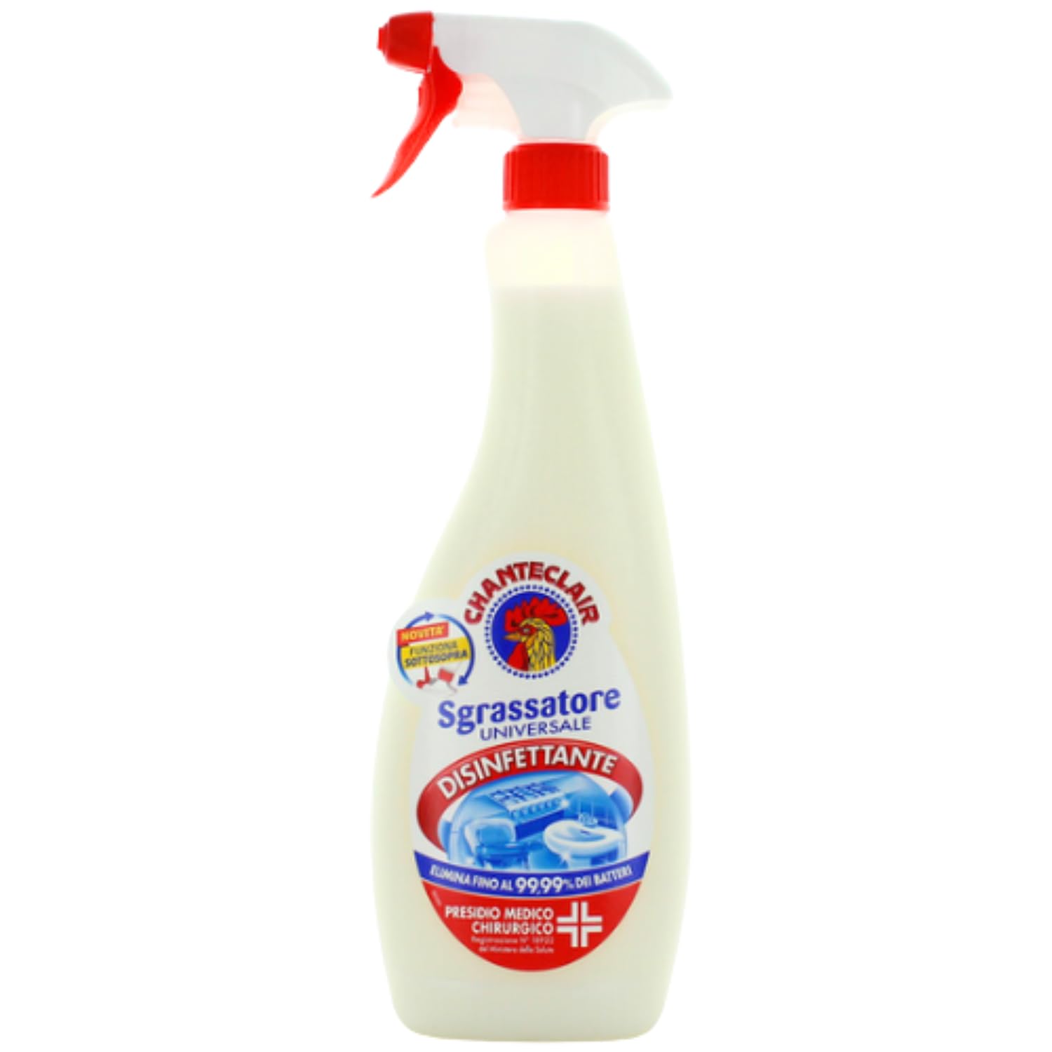 Sgrassatore Disinfettante Universale Igienizzante Multiuso – Variazioni 4/8/12 Pezzi (12)