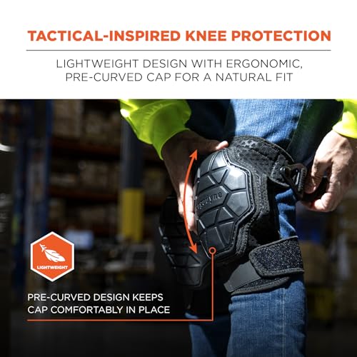 Image of Ergodyne ProFlex 575 Hard Cap Foam Knee Pad, Non-Marring Knee Pads