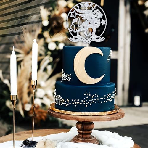 Leo Cake Topper, Happy Birthday Leo/Leo Season, Big Leo Energy, 12 Zodiac Constellation Theme Birthd