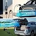 WINUSUAL Portable Level 1 & 2 EV Charger,16A 110-240V with Fix Time Charge, 20FT Cable, NEMA 6-20 Plug and NEMA 5-15 Adapter, SAE J1772 EV Electric car Charger, Current Adjustable(NOT for Tesla)