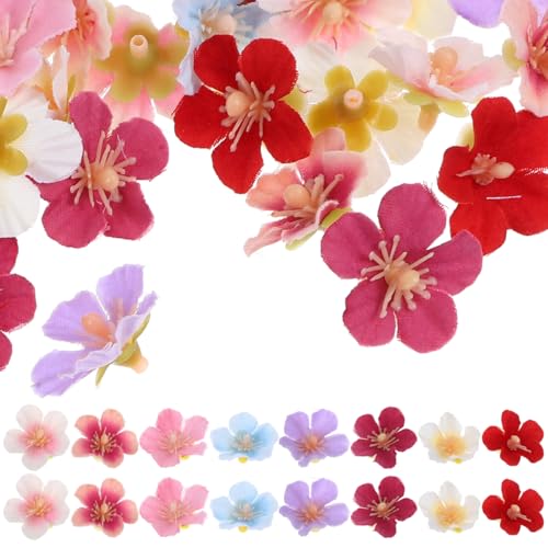 iplusmile 造花 桜 ミニ 花のみ 3cm 100個セット フラワーヘッド さくら 混色 ハンドメイド 手芸 DIY パーツ 花冠 ウェディング 飾り付け（Amazon）