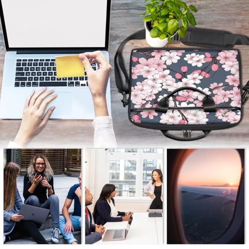 Bolso para Laptop Sakura Japonesa 15 Pulgadas Slim miniatura 6
