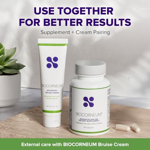 Image of BIOCORNEUM Bruise Supplement with Arnica, Bromelain & Zinc, 28 Capsules