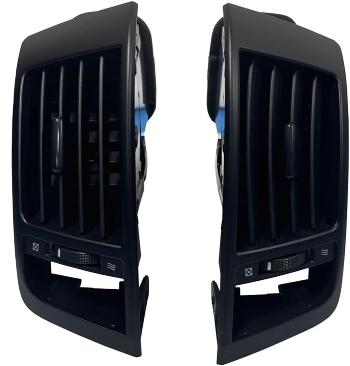 Air Fresh Grill Outlets Copy Compatible With Toyota Land Cruiser 200 LC200 2008 2009 2010-2015 Grill Car A/C Air Conditioner Outlet(Middle Black)