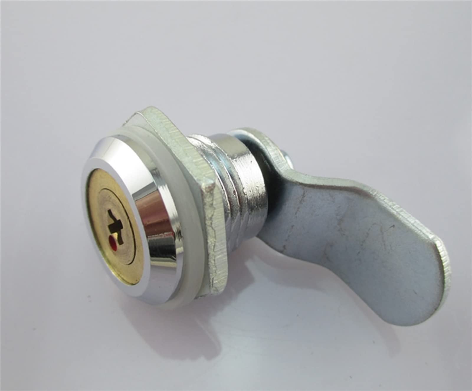 Blokada skrzynki pocztowej, Zamki krzywkowe MS403 do szafek, cylinder miedziany, do skrzynek rozdzielczych, puszek, szafek biurowych, sieciowych, 2 szt.