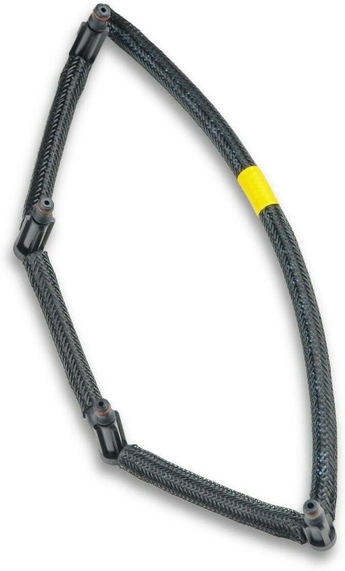 Tubo di Ritorno dell'Iniettore (Carburante a Prova di Perdite) 1.6 HDi 90 & 109/110 CH Compatibile per Berlingo, C2, C3 I, C3 Picasso, C4 I, C4, C5 II-III, Xsara, Jumpy