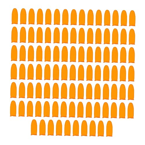 Didiseaon Protective Finger Covers 100pcs m Size Skid Resistant Comfortable Practical for Daily Life