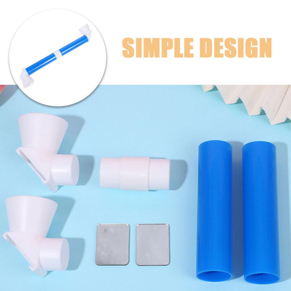 SOLUSTRE Periscope for Adults Hide and Seek Periscope Detachable Telescope Periscope Practical Teaching Tools Rotatable Periscope Easy Installation Kids Periscope White, 29.50X5.50X4.00CM