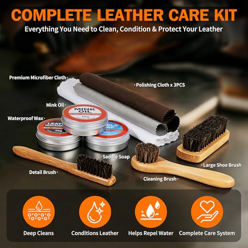 GleamGlee Leather Boot Care Kit