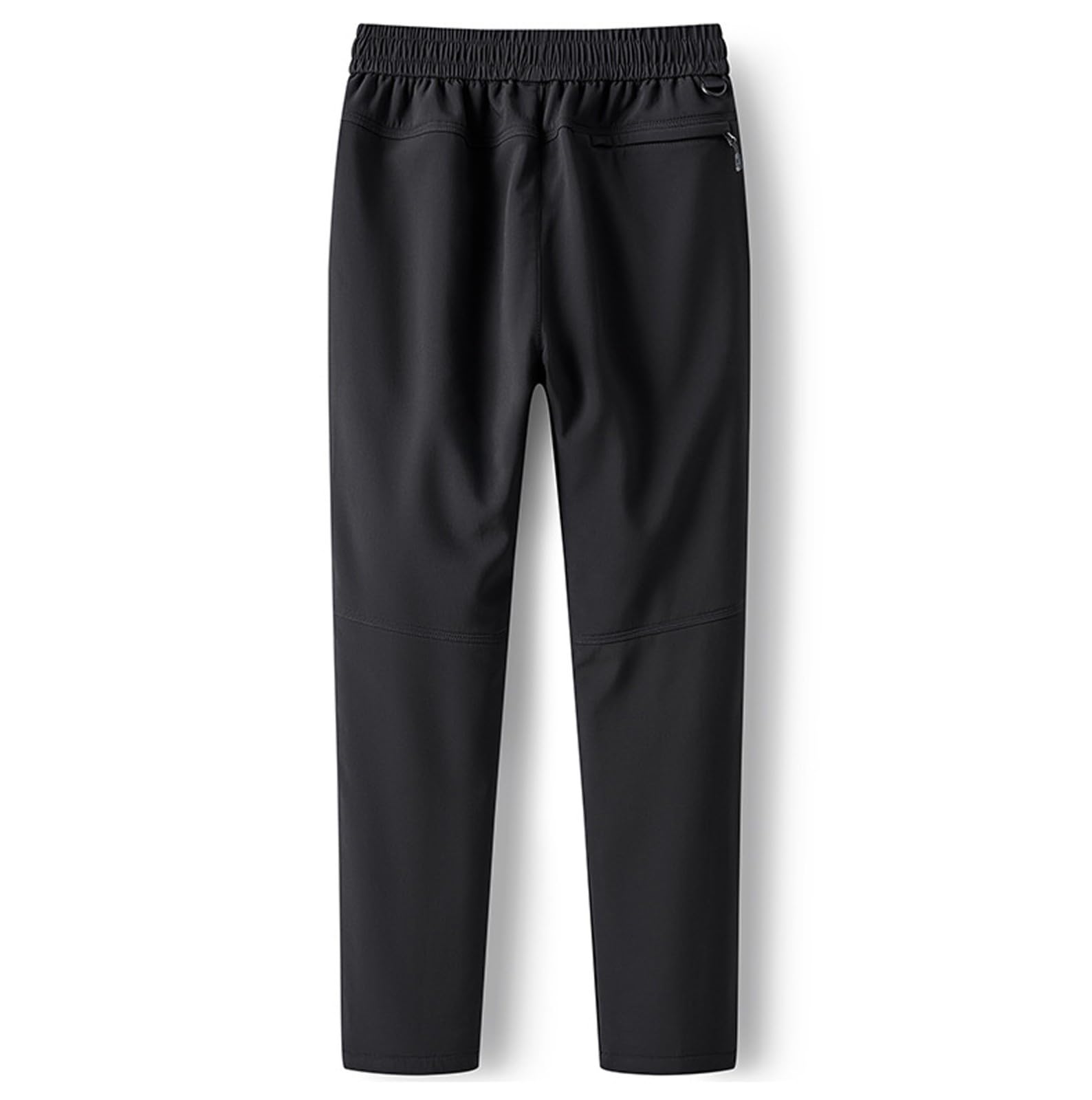 Generisch Pantalones de senderismo para mujer, resistentes al agua, para invierno, con forro cálido, con cremallera, pantalones de trekking, resistentes al viento, funcionales, clásicos, térmicos, de