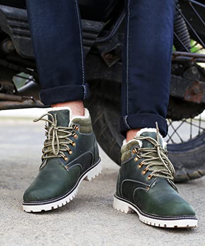 Image of Bacca Bucci Men Leather Hiking Boot
