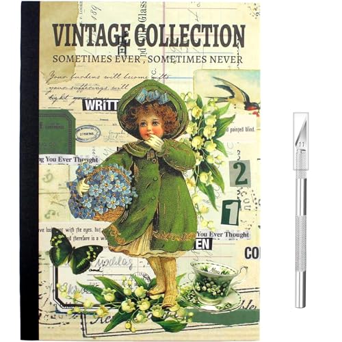 800+ Pièces Autocollant Scrapbooking Stickers Scrapbooking Autocollant Bullet Journal Rétro Scrapbooking Matériel pour Scrapbook, Album Photo DIY,...