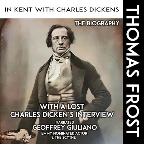 Diseño de la portada del título In Kent with Charles Dickens: The Biography