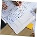 JEWEDECO Portable Tracing Paper Semi-Transparent Drawing Copy Paper for Artists Suitable for All Pens for Sketching Drafting and Overlays