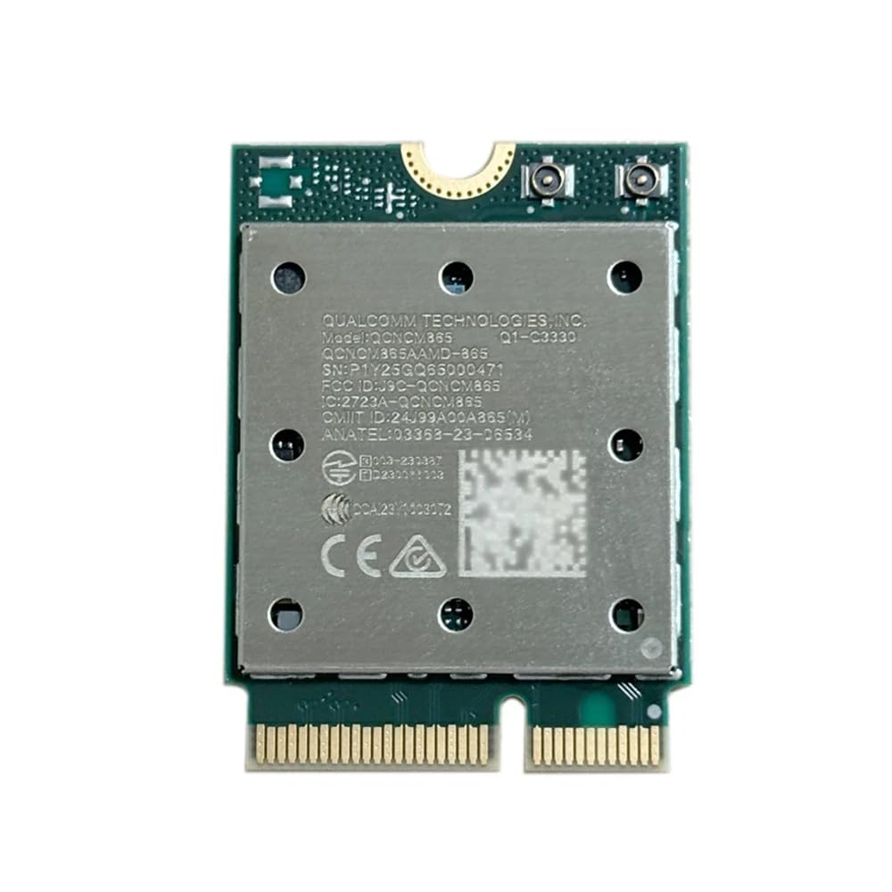 WiFi 7 QCNCM865 WI-FI 7 BT Combo módulo Bluetooth 5.3 Up to 5.8Gbps with 4K QAM, Wi-Fi 7 Wi-Fi 6E Wi-Fi 6 802.11ax(QCNCM865)