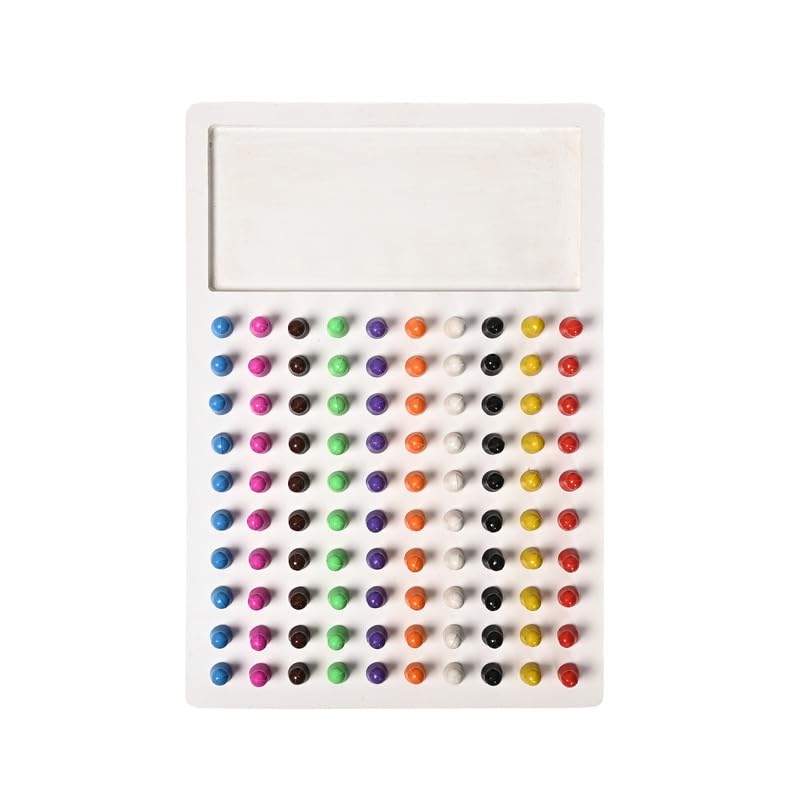 Shy Shy, PVC Pegboard with 100 Pegs/Educational & Learning Toy (B09M3QTQCV) Amazon Price History, Amazon Price Tracker