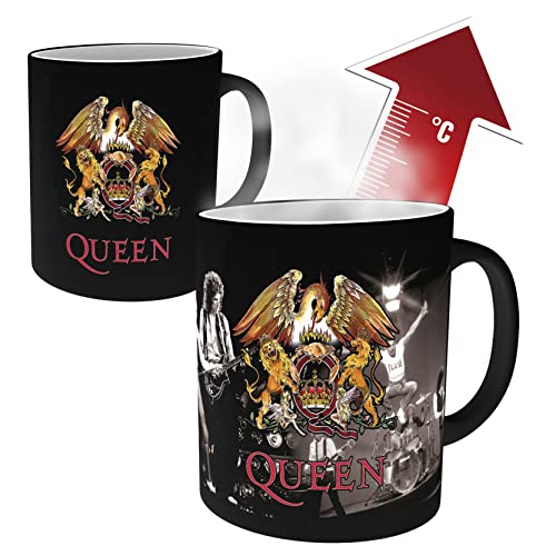 GB Eye, Queen, Crest, Taza Mágica cambiante de color