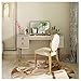 Bureau De Maquillage Coiffeuse Blanche avec Tabouret Et Miroir Shabby Chic Table De Maquillage en Bois Massif 4 Tiroirs 1 Miroirs Table Maquillage (Size : 100x45x75cm)