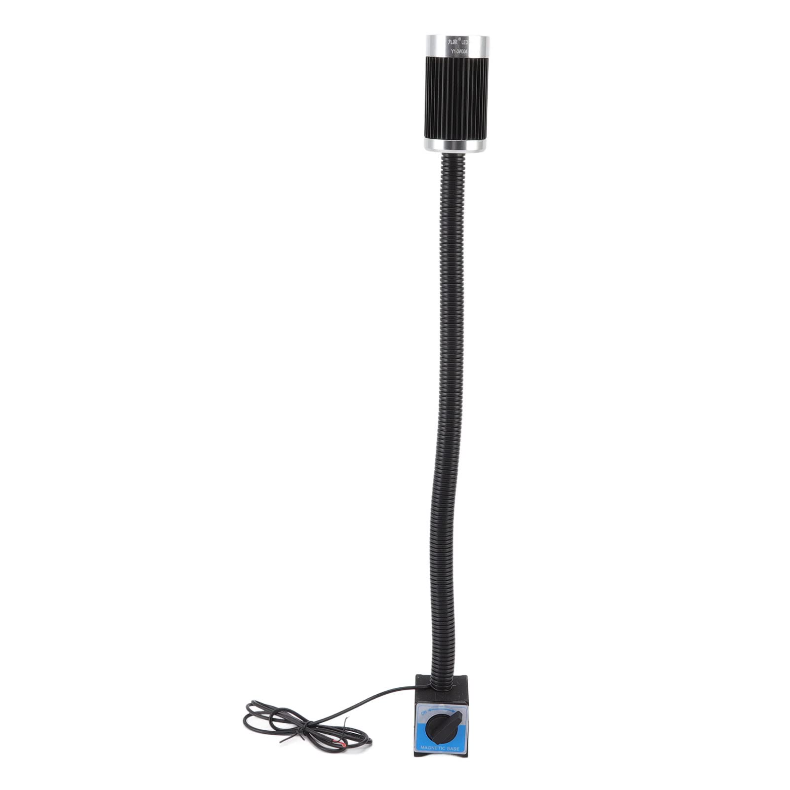 Naroote Naroote Magnetische LED-Arbeitsleuchte, Tragbare Flexible Schwanenhals-Arbeitsleuchte für CNC-Drehmaschinen, Aluminiummaterial, 24 V, 9 W, Werkstatt-Werkbank