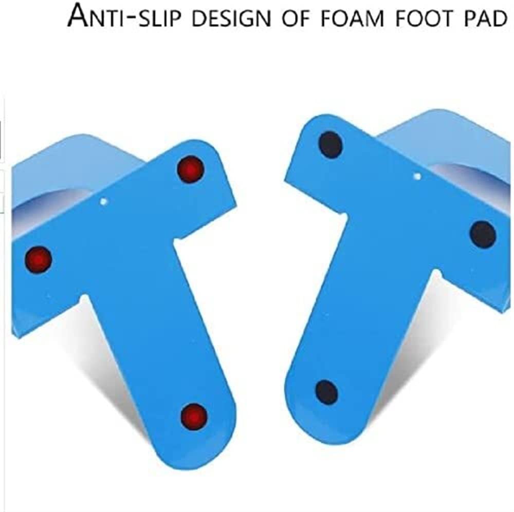 Dekoracyjne Podpórki Do Książek Biurowych Bookends Heavy Duty Office Home Library School Study Antypoślizgowe Metalowe Podpórki Do Książek(Blue)