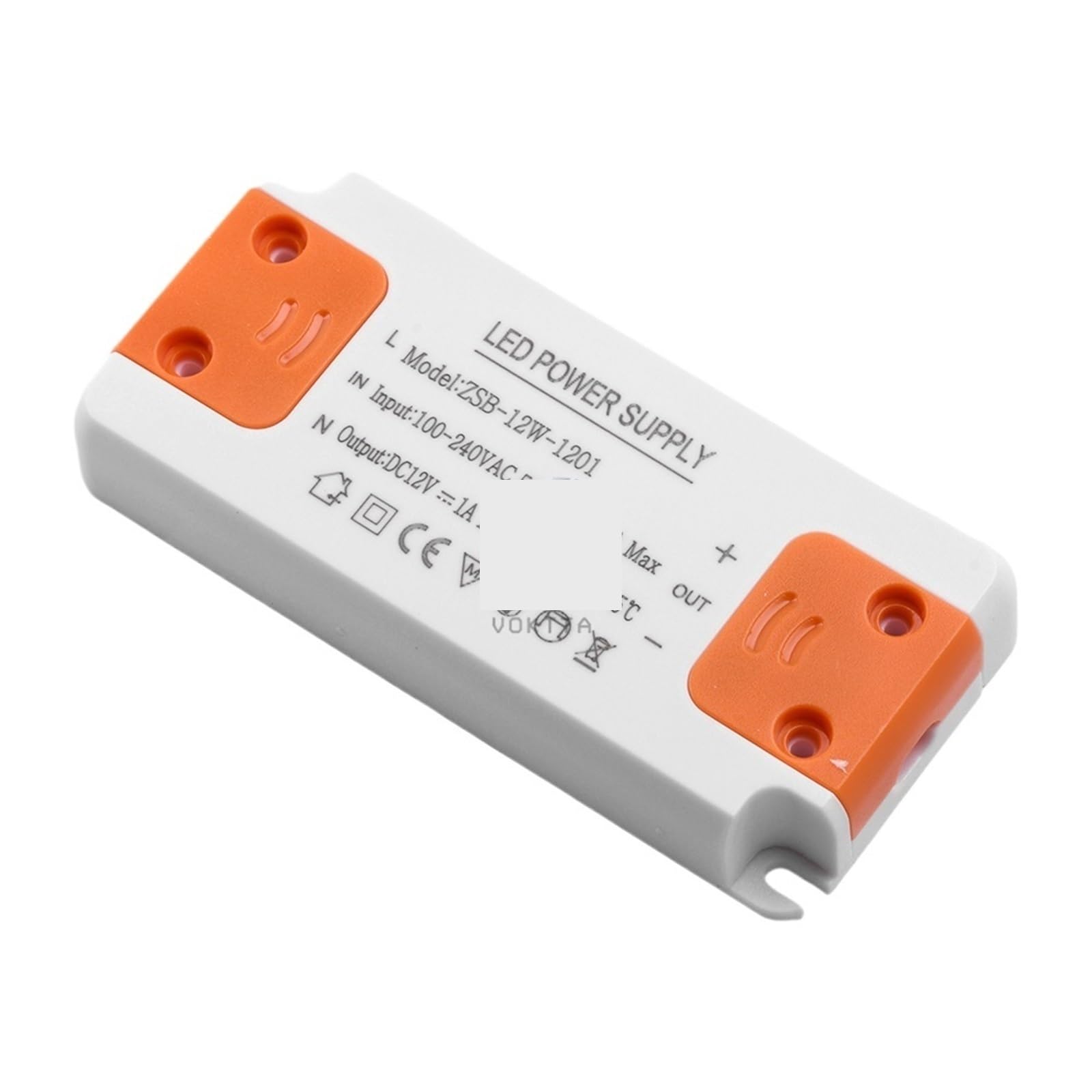 Sterownik LED 12 V Ultra cienki transformator oświetleniowy Sterownik napięcia stałego Zasilanie 12 W 18 W 24 W 36 W AC185-260V(24W)
