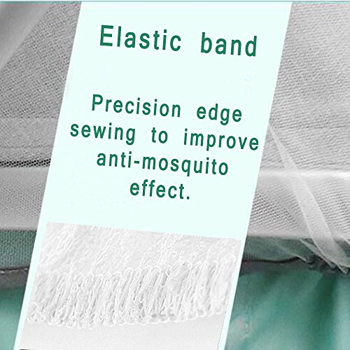 Vobulafy Pram Net , Universal Mosquito Fly Bug Insect Net Protection Cover for Pushchair buggy carrycot bed stroller bassinet basket jogger Travel cot