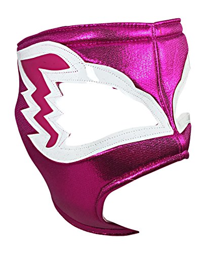 Night Hawk Adult Lucha Libre Wrestling Mask (pro-fit) Costume Wear - Hot Pink