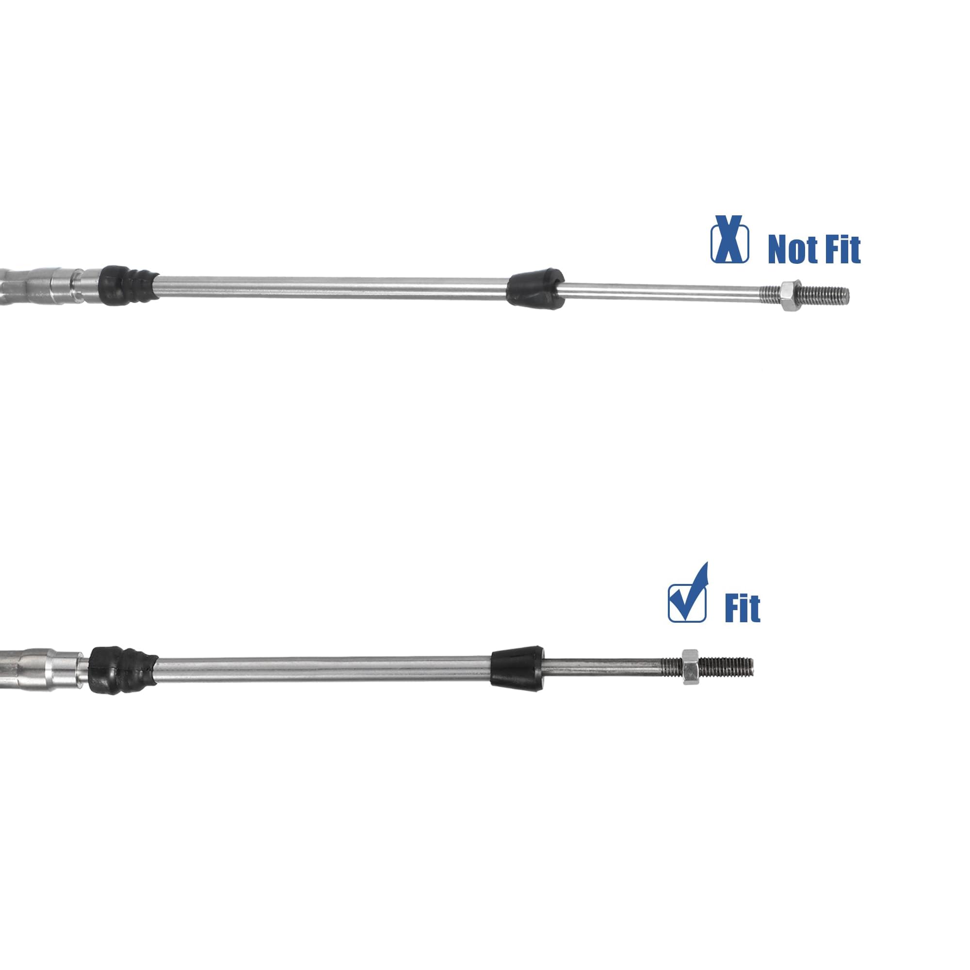 Câble Accélérateur Bateau En Acier Inox 304 - Kit Serrage Selle Et Cale