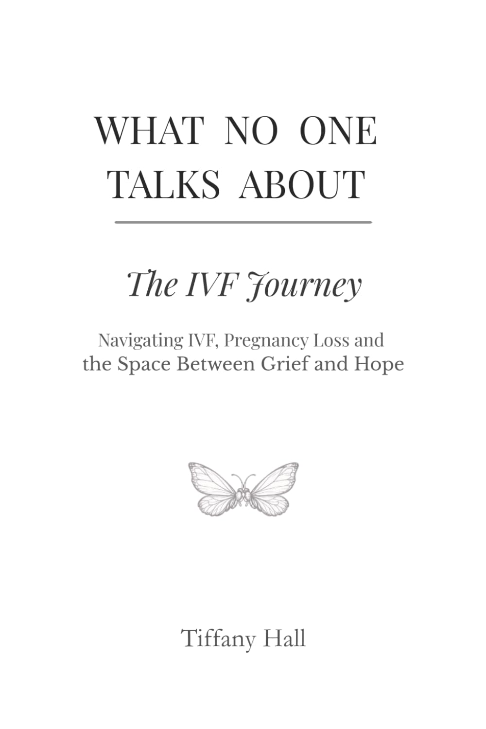 What No One Talks About: The IVF Journey: Navigating IVF, pregnancy loss, and the space between Grief and Hope (The Becoming Series)