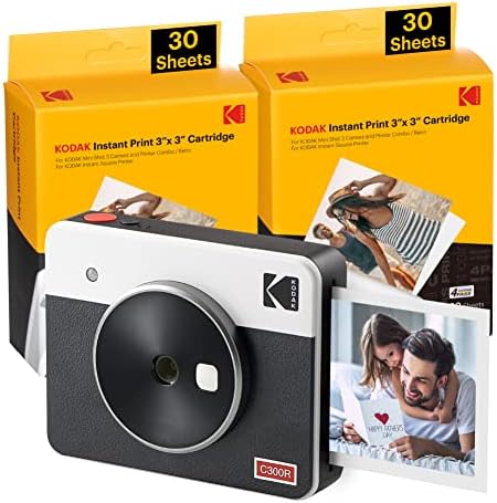 KODAK Mini Shot 2 Retro - Fotocamera Istantanea E Stampante 4PASS, Con 60 Fogli E Conf Regalo - Foto 4