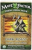 The Mate Factor Yerba Mate Energizing Herb Tea, Dark Roast, 20 Tea Bags (Pack of 3)
