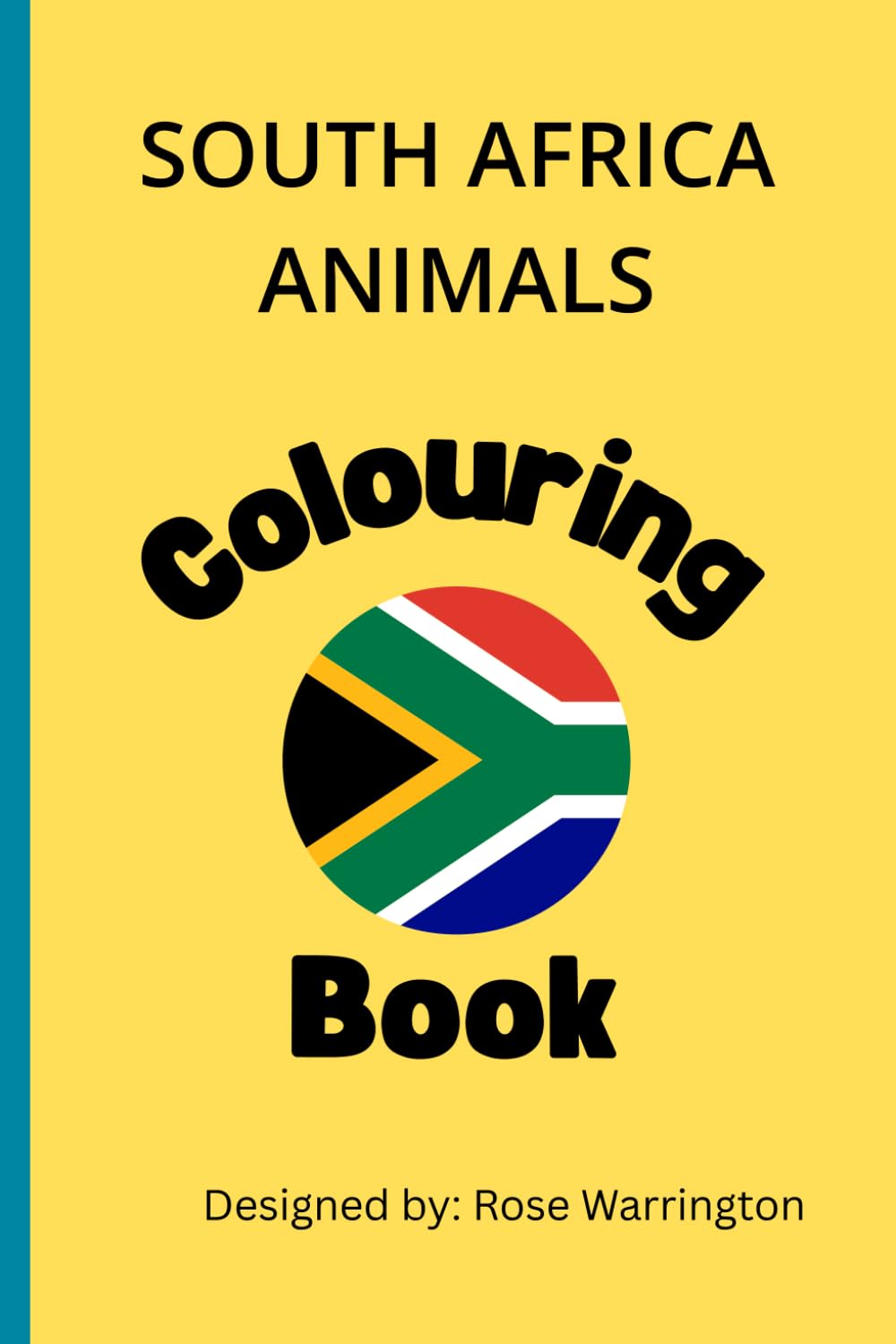 South Africa Animals Colouring Book
