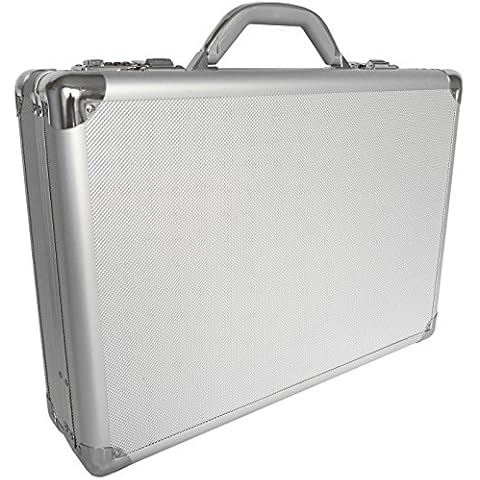 Pro Aluminium Large Deep Executive Laptop Briefcase Cover