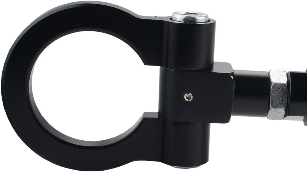 DEWHEL JDM Folding Screw On Racing T2 Tow Hooks Front Rear