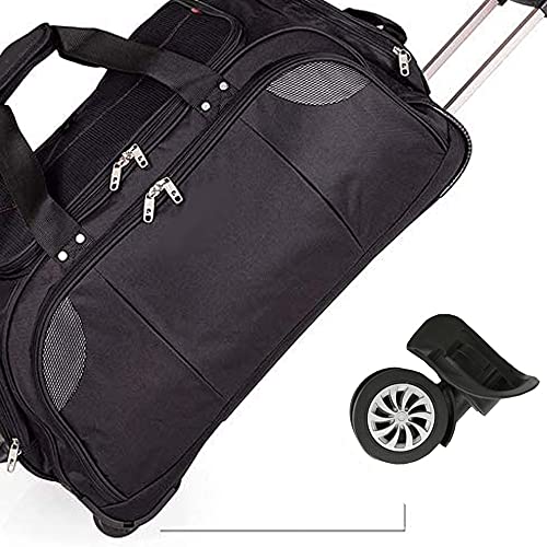 4 stuks vervangende bagagewielen, koffer vervanging zwenkwielen, bagagewielen vervanging, sterk en slijtvast, kan trillingen en lawaai verminderen, geschikt voor de meeste koffers, Trolleys - Image 8