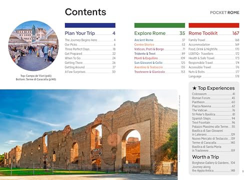 Image of Lonely Planet Pocket Rome: Discover Twice the City in Half the Time Top Sights Maps & Walking Tours Covers Colosseum, Spanish Steps, Trevi Fountain and More (Pocket Guide)