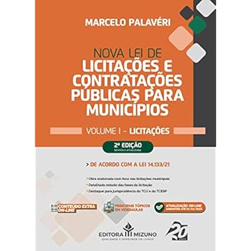 Capa do livro Nova Lei de Licitações e Contratações Públicas para Municípios Vol. 1 - 2ª edição (2023)