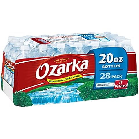 Ozarka Natural Spring Water, 20 Fluid Ounce (Pack of 28) Cover