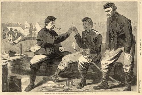 Le jour de Thanksgiving dans l'armée par Winslow Homer grand tableau deco vintage 60x90
