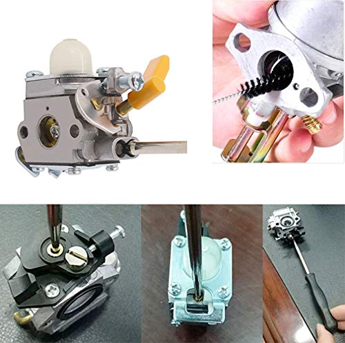 carburetor adjustment screwdriver tools + cleaning brush needle kit for Common 2 Cycle Carburator Small Engine Carburetor Adjusting Tool