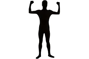 Kids Halloween Black Shadow Demon Bodysuit Costume