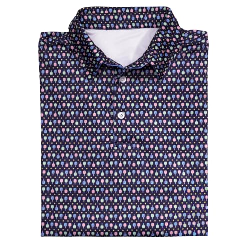 ChalkTalkSPORTS Pickleball Short Sleeve Polo Shirts - Pickleball Performance Sport Polo - Youth & Adult Sizes