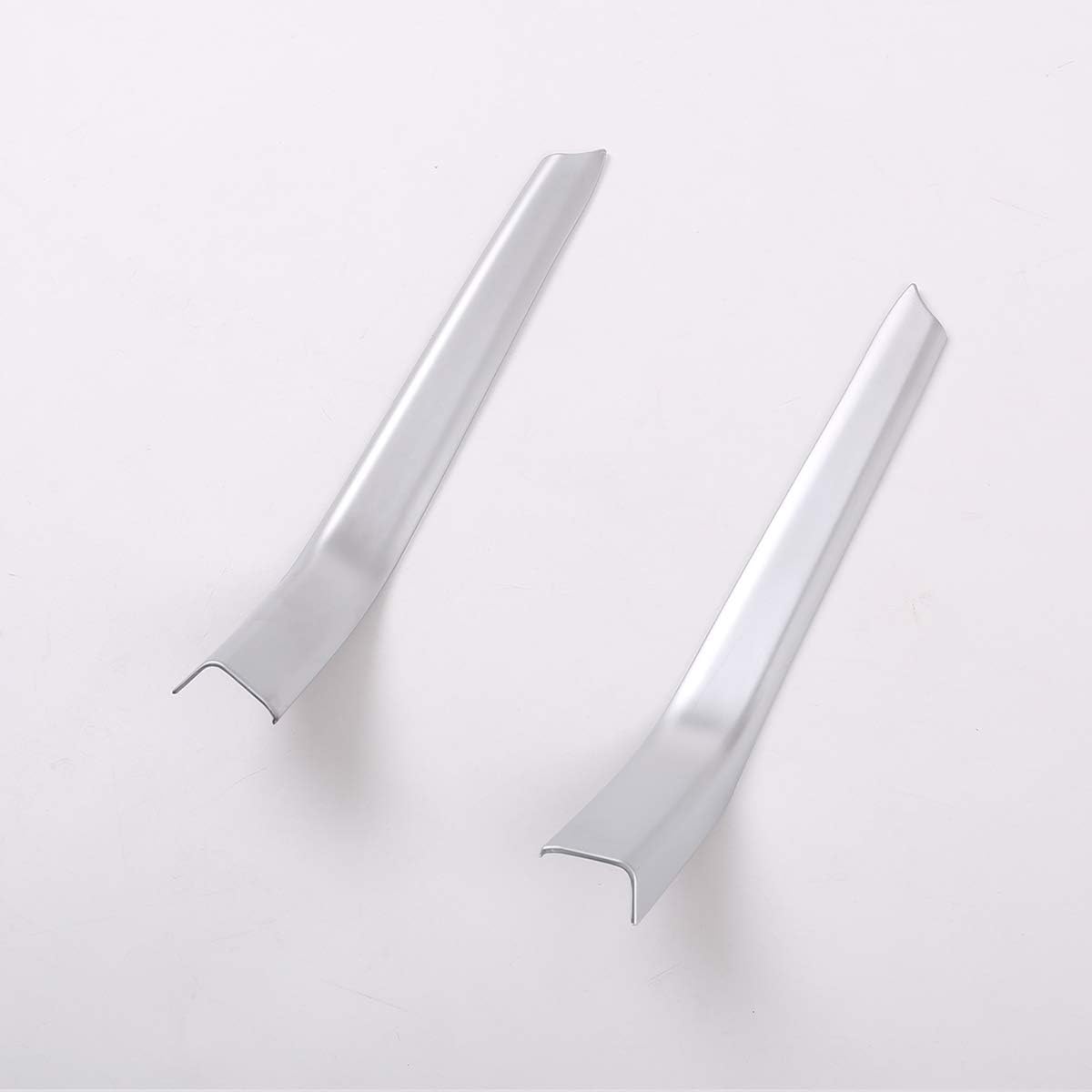 YIWANG Center Console Water Cup Holder Cover Trim for Mercedes Benz GLE W166 ML GL GLS X166 2013-2019 Auto Accessories (Silver)