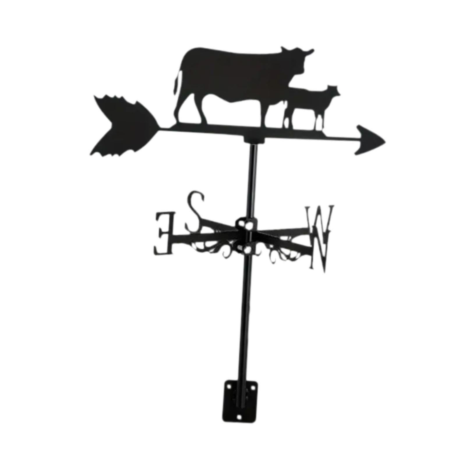 TAXXII Weather Vane Sheep Weathervane Garden Decoration Wind Direction Indicator Ornament for Outdoor Lawn Yard